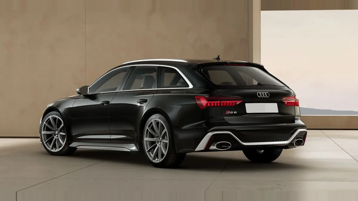 Audi RS6 Avant TFSI Quattro en renting para particulares — Trasera
