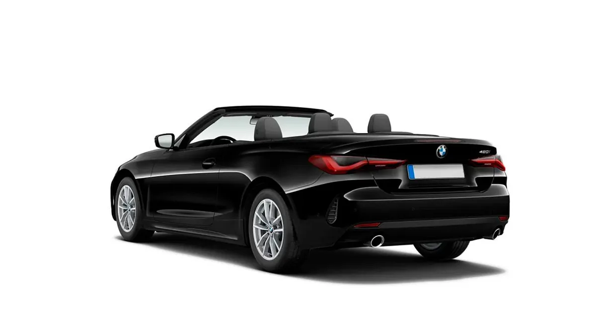 BMW Serie 4 420i Cabrio en renting para particulares — Lateral