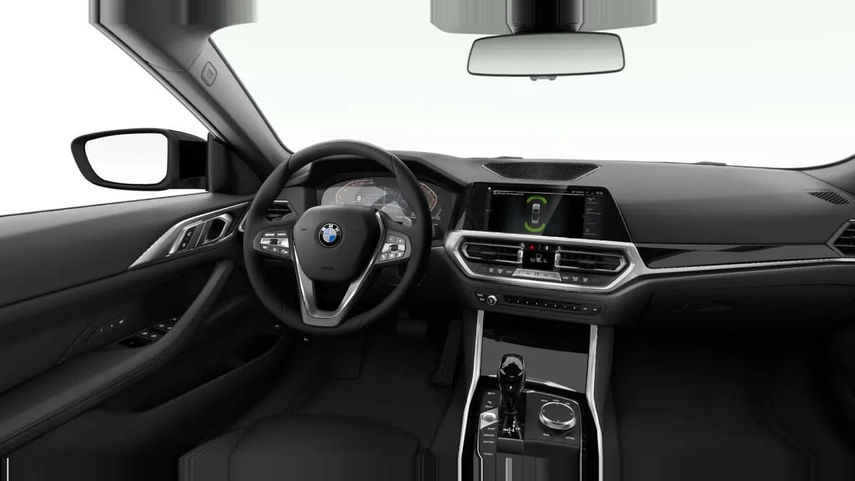 BMW Serie 4 420i Coupé en renting para particulares — Lateral