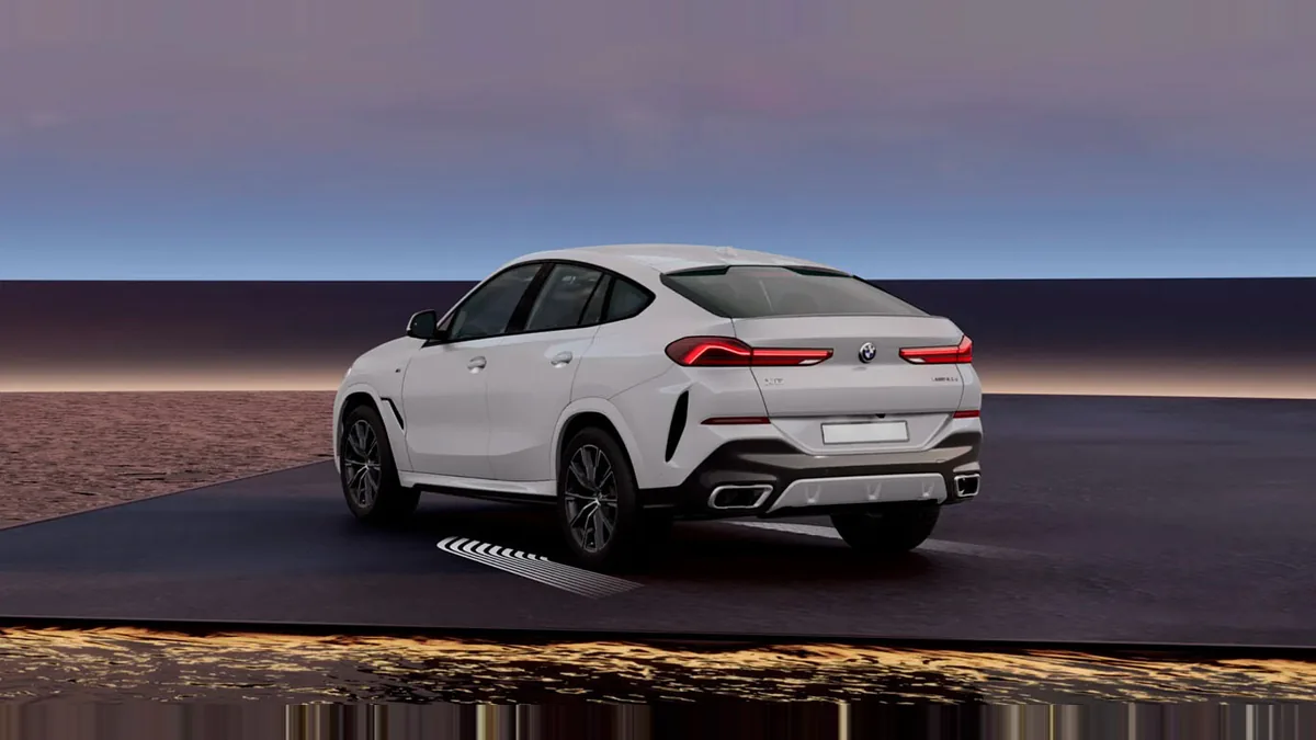 BMW X6 xDrive30d M Sport en renting para particulares — Lateral