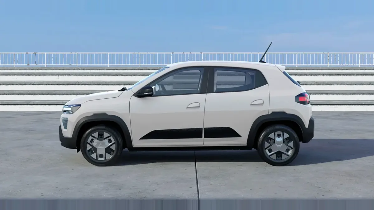 Dacia Spring Expression Electric 33kW (45CV) en renting para particulares — Lateral