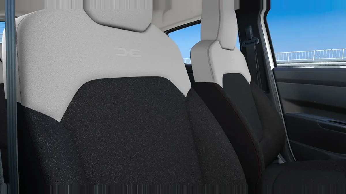 Dacia Spring Expression Electric 33kW (45CV) en renting para particulares — Interior
