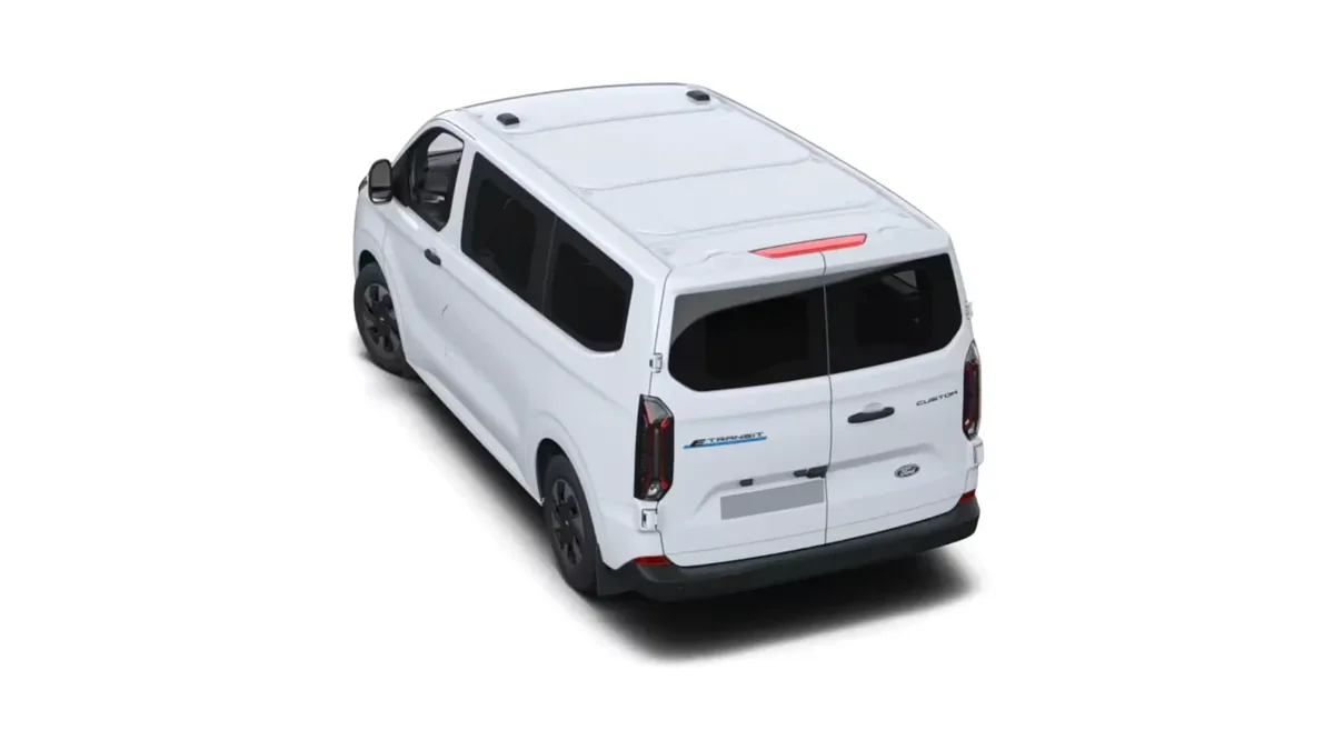 Ford TRANSIT CUSTOM  Kombi BEV 83kWh 100kW 340 L1 Trend en renting para particulares — Trasera
