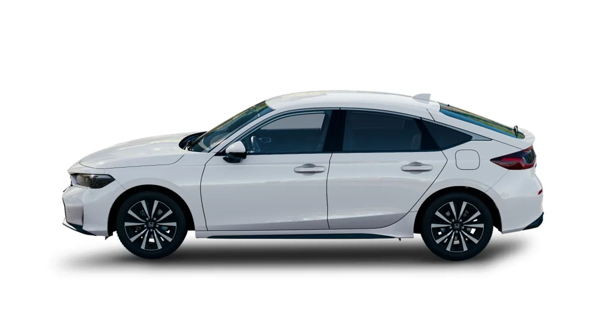 Honda Civic 2.0 i-MMD Elegance 184CV en renting para particulares — Trasera