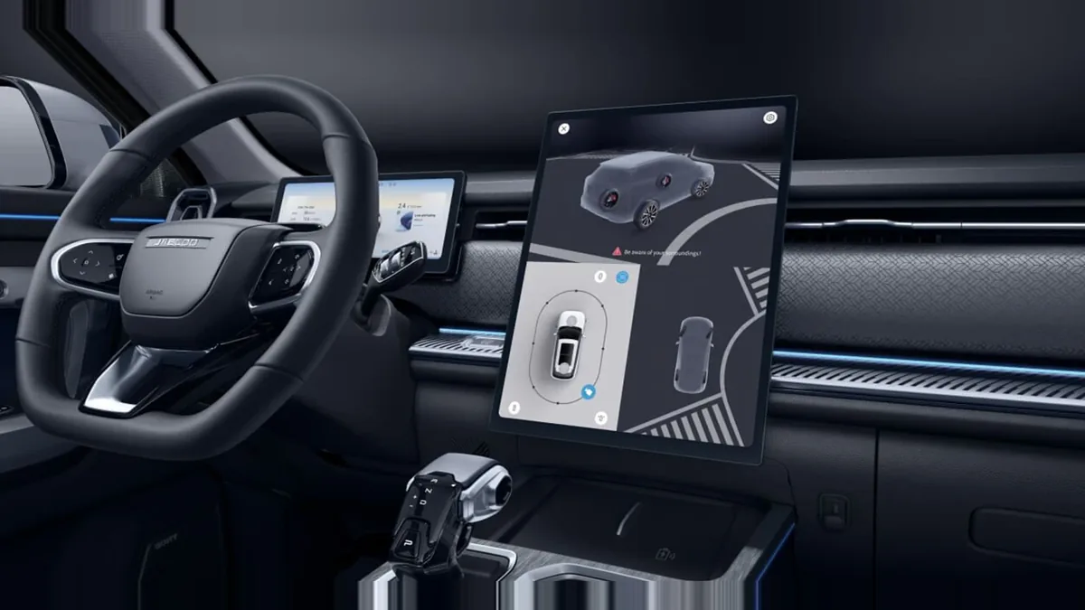Jaecoo 7 PHEV Business 1.5 TGDI 205kW (279CV) FWD en renting para particulares — Delantera