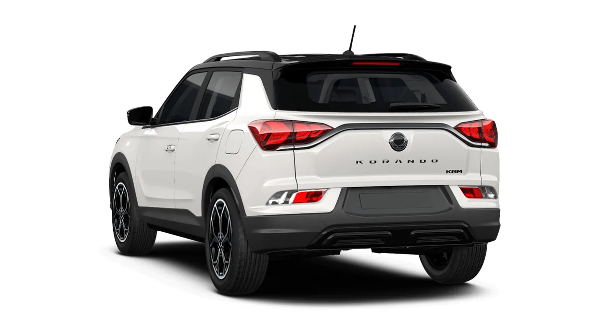 KGM Korando G15 Urban Plus 4x2 en renting para particulares — Trasera