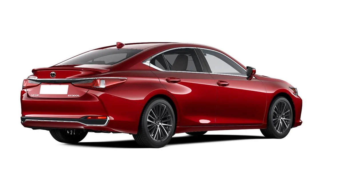 Lexus ES 2.5 300h Premium en renting para particulares — Trasera