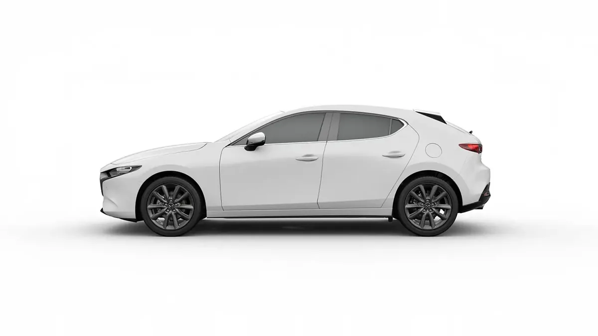 Mazda 3 E-Sky G MHEV Centre-Line en renting para particulares — Trasera