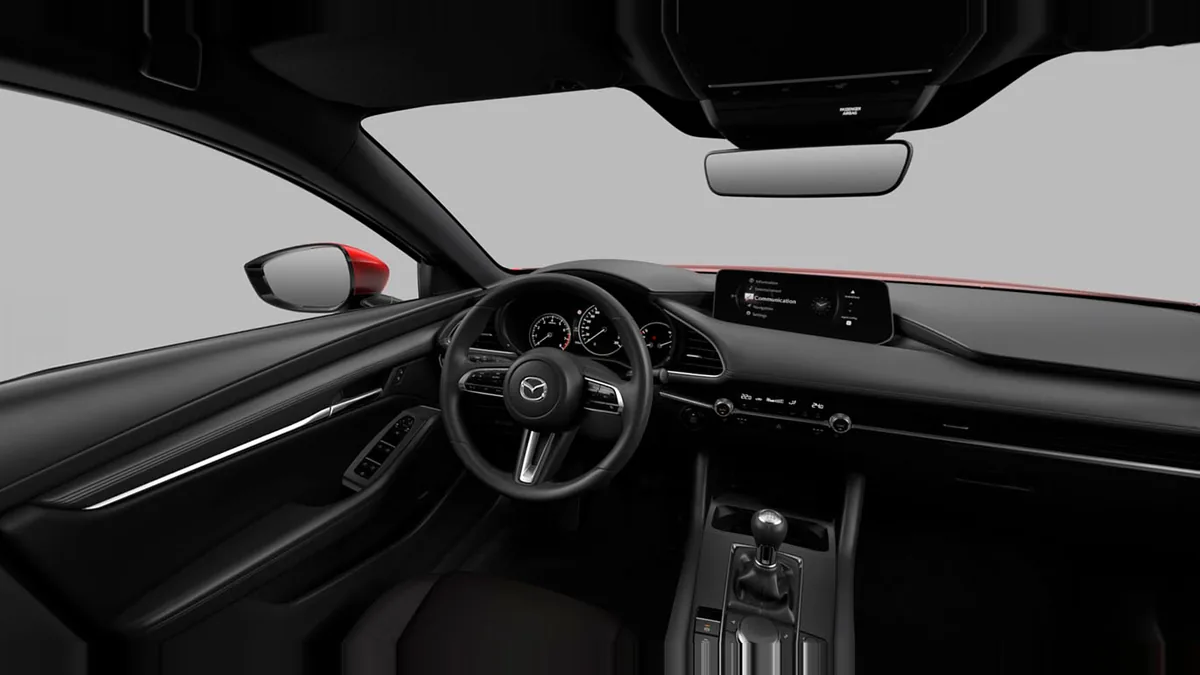 Mazda 3 E-Sky G MHEV Centre-Line en renting para particulares — Interior