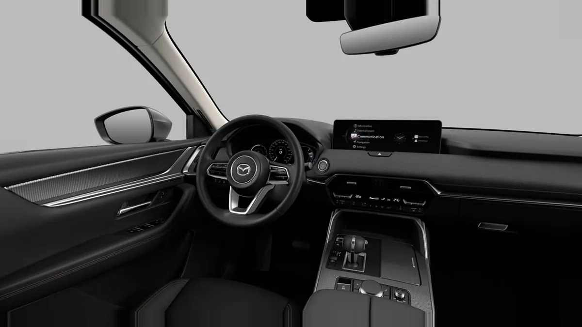 Mazda CX-60 e-Skyactiv D MHEV 147kW RWD 8AT Exclus.-Line en renting para particulares — Delantera