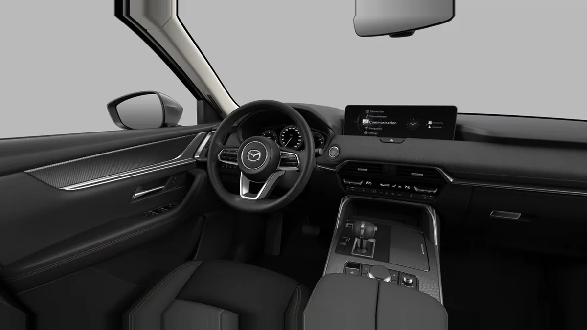 Mazda CX-60 e-Skyactiv D MHEV 8AT RWD Exclusive-Line en renting para particulares — Delantera