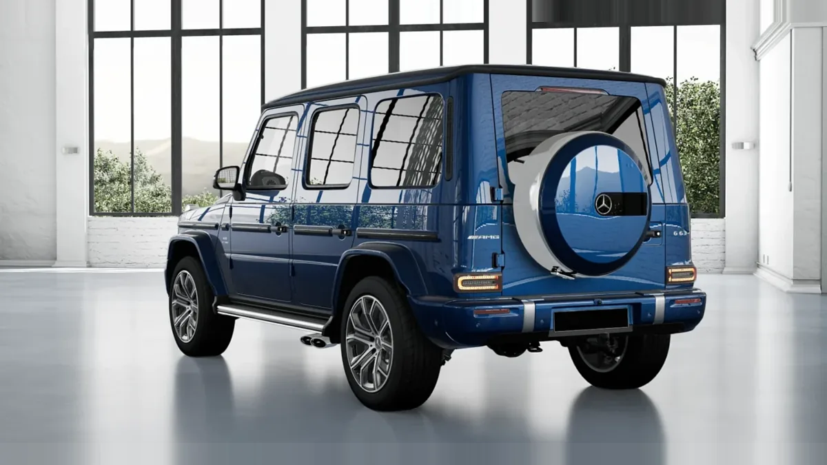 Mercedes-AMG G 63 en renting para particulares — Trasera