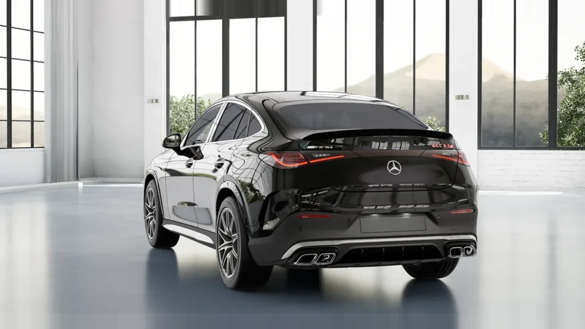 Mercedes-AMG GLC Coupé 63 S E Performance en renting para particulares — Trasera
