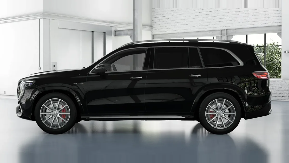 Mercedes-AMG GLS 63 4MATIC en renting para particulares — Lateral