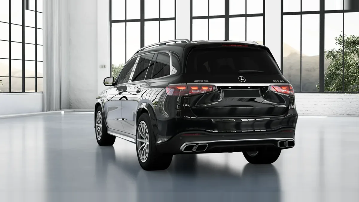 Mercedes-AMG GLS 63 4MATIC en renting para particulares — Trasera