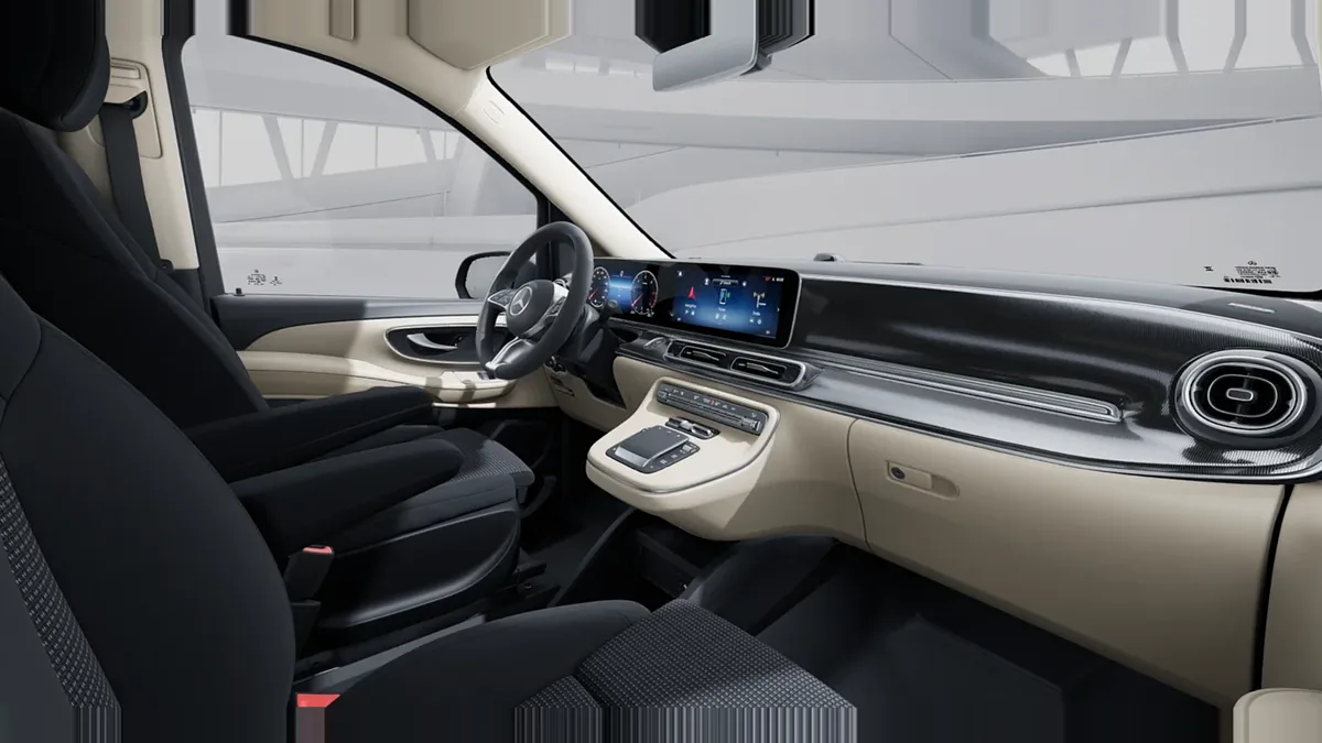 Mercedes-Benz Clase V Marco Polo 300d en renting para particulares — Interior