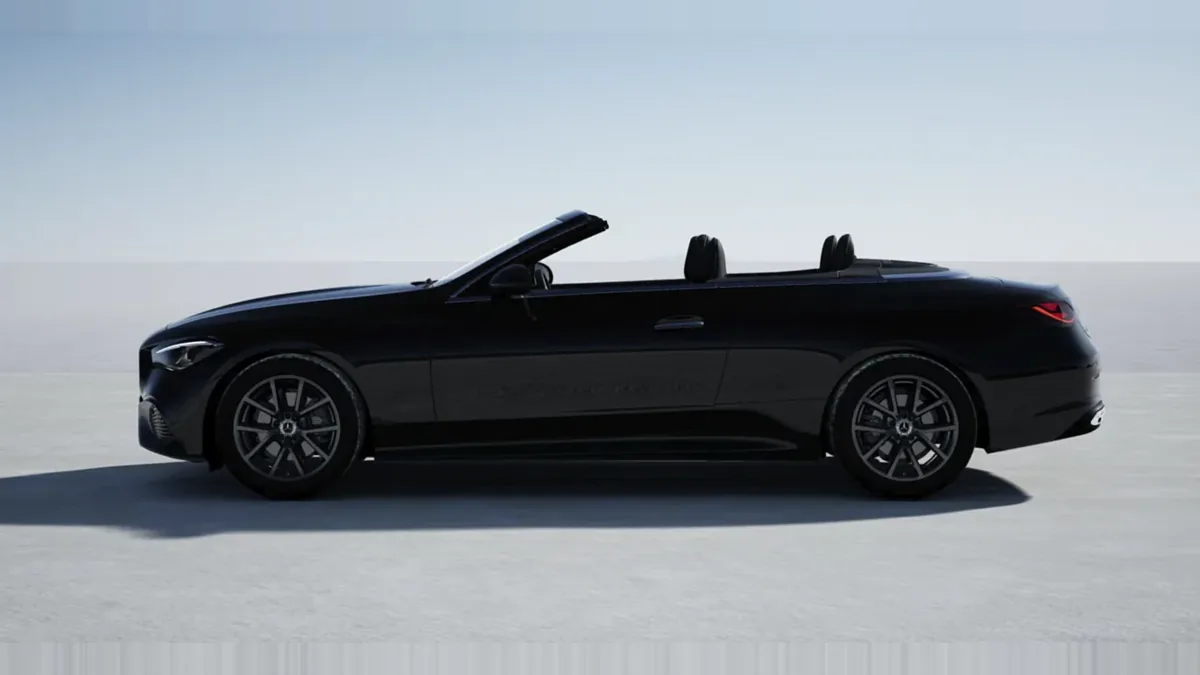 Mercedes-Benz CLE Cabrio 200D en renting para particulares — Lateral