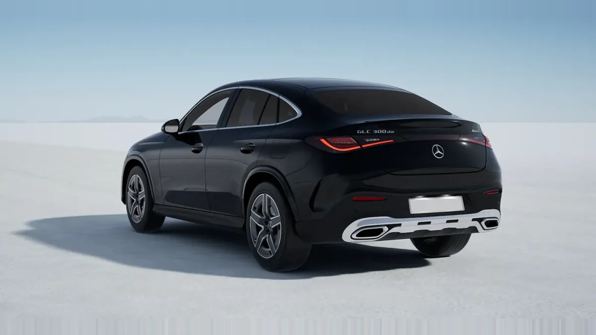 Mercedes-Benz GLC Coupé 300 de 4MATIC QS en renting para particulares — Trasera
