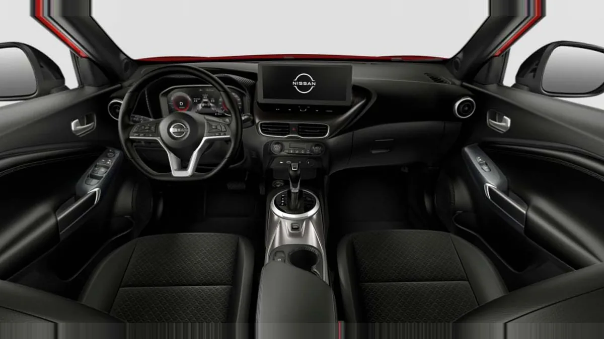 Nissan Juke 1.6 Hybrid Nconnecta 145CV Automático en renting para particulares — Interior