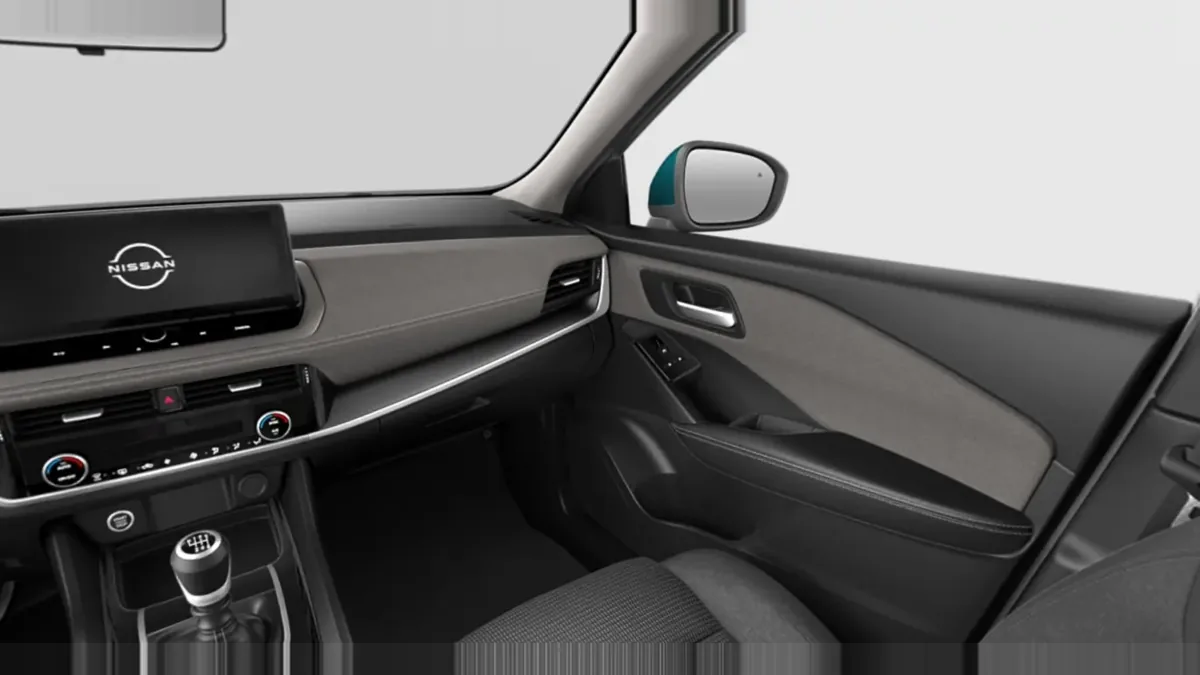 Nissan Qashqai DIG-T 103kW (140CV) MHEV 4x2 Acenta Deep Blue Ocean en renting para particulares — Interior