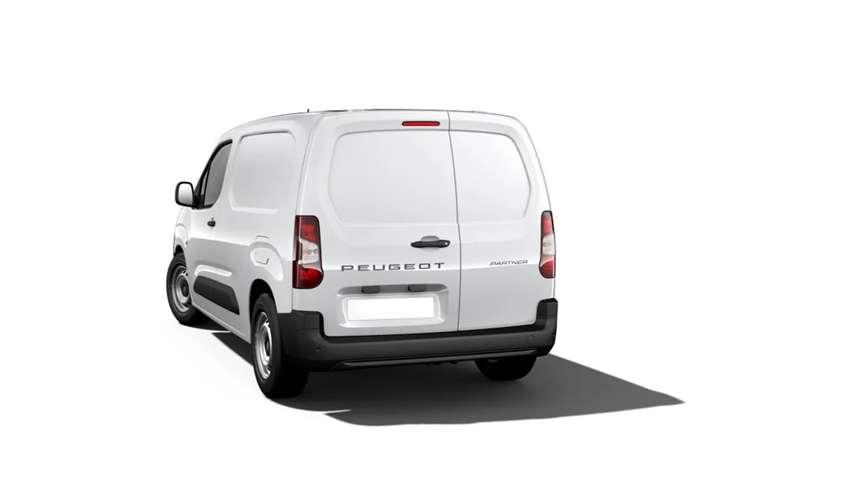 Peugeot Partner Furgón M Diésel 100CV Man en renting para particulares — Trasera