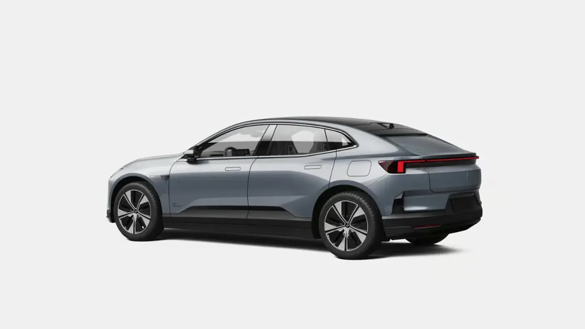Polestar 4 Long Range Single Motor en renting para particulares — Trasera