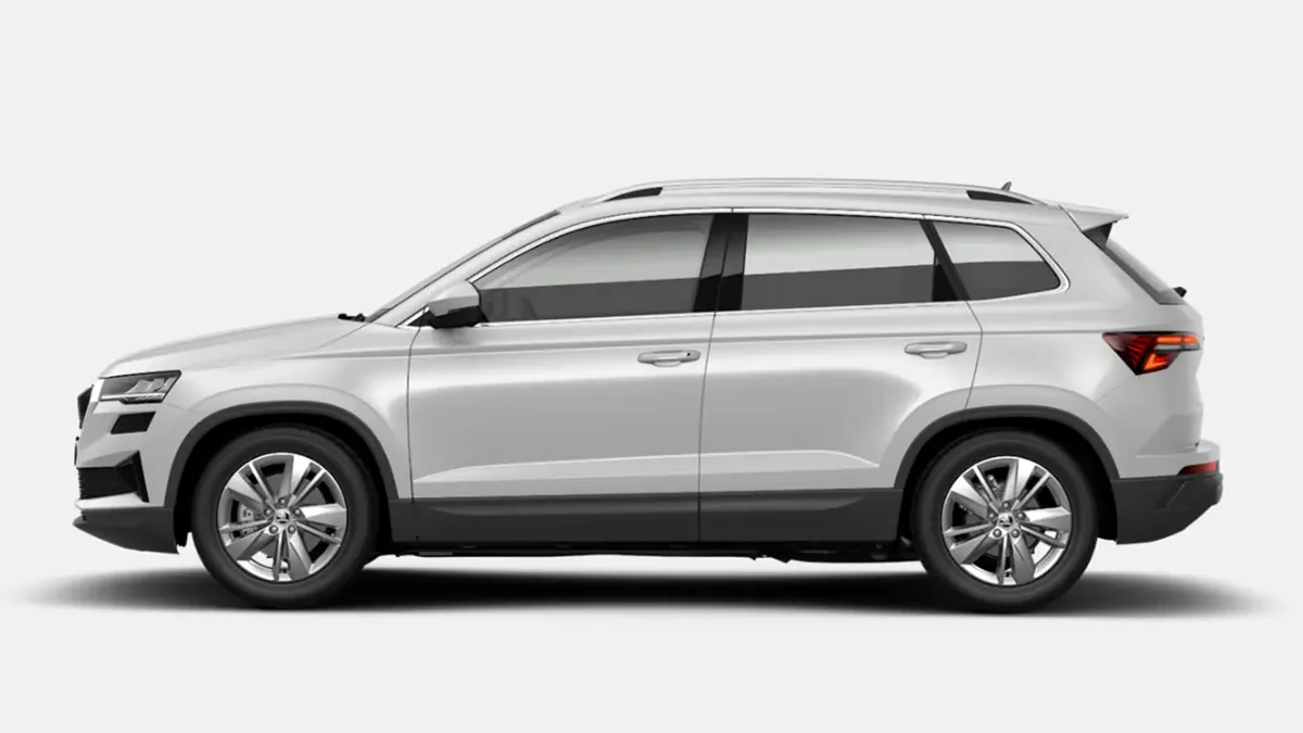 Škoda Karoq 2.0 TDI 110kW 150CV DSG 7vel. en renting para particulares — Lateral