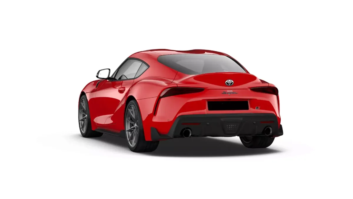 Toyota GR Supra 3.0T 250kW (340CV) Performance AT8 en renting para particulares — Trasera