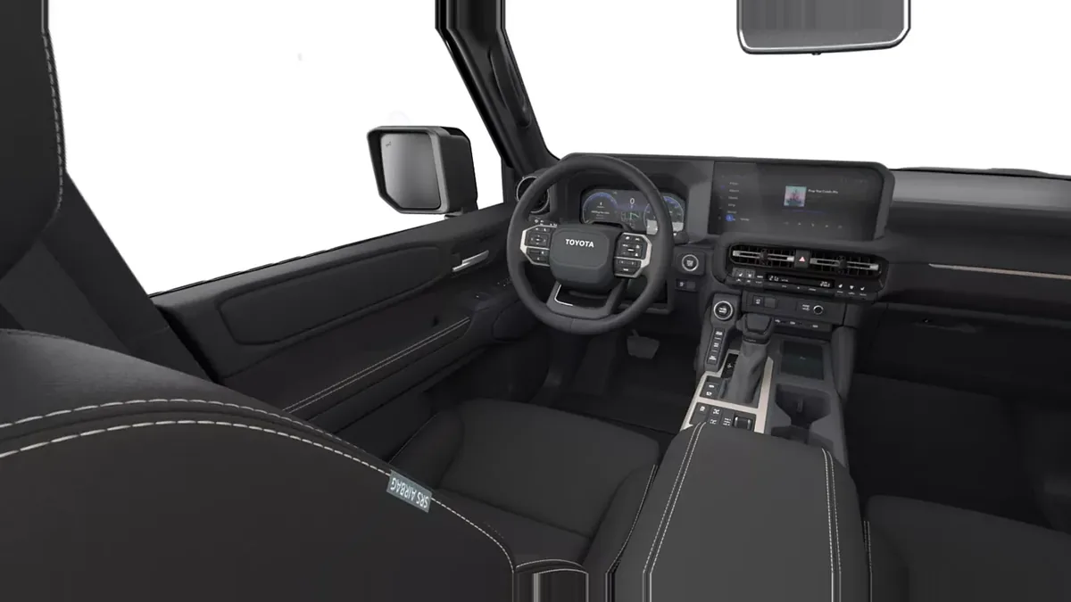 Toyota Land Cruiser 250 Hybrid 48V VX en renting para particulares — Interior