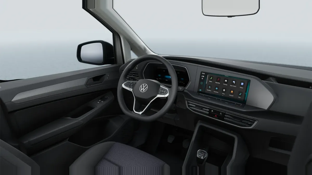 Volkswagen Caddy Cargo 2.0 TDI 75kW (102CV) - FRÍO POSITIVO en renting para particulares — Interior