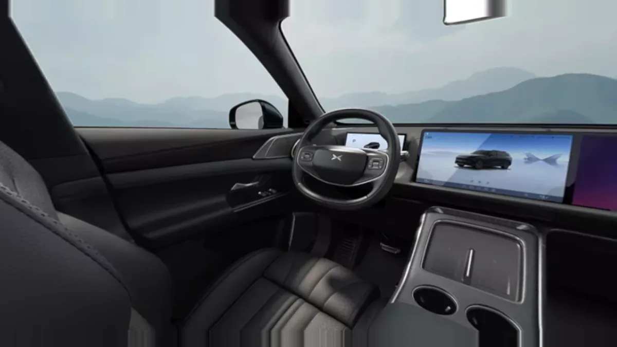 XPENG G9 AWD Performance en renting para particulares — Trasera